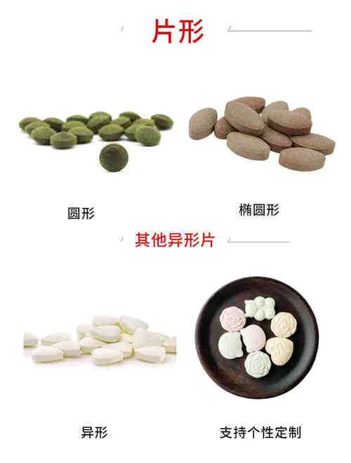 保健品加工廠片劑產(chǎn)品類(lèi)型-德州健之源